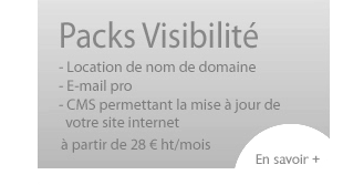 Site internet pack visibilit
